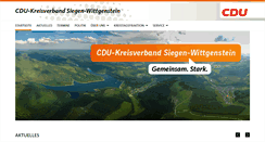 Desktop Screenshot of cdu-si.de