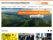 Tablet Screenshot of cdu-si.de